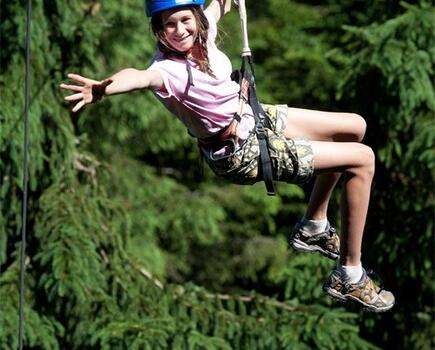 Finden Sie Hochseilparks, die Sie berauschen!